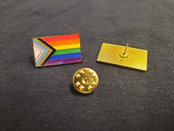 Progress Pride Badge Pin